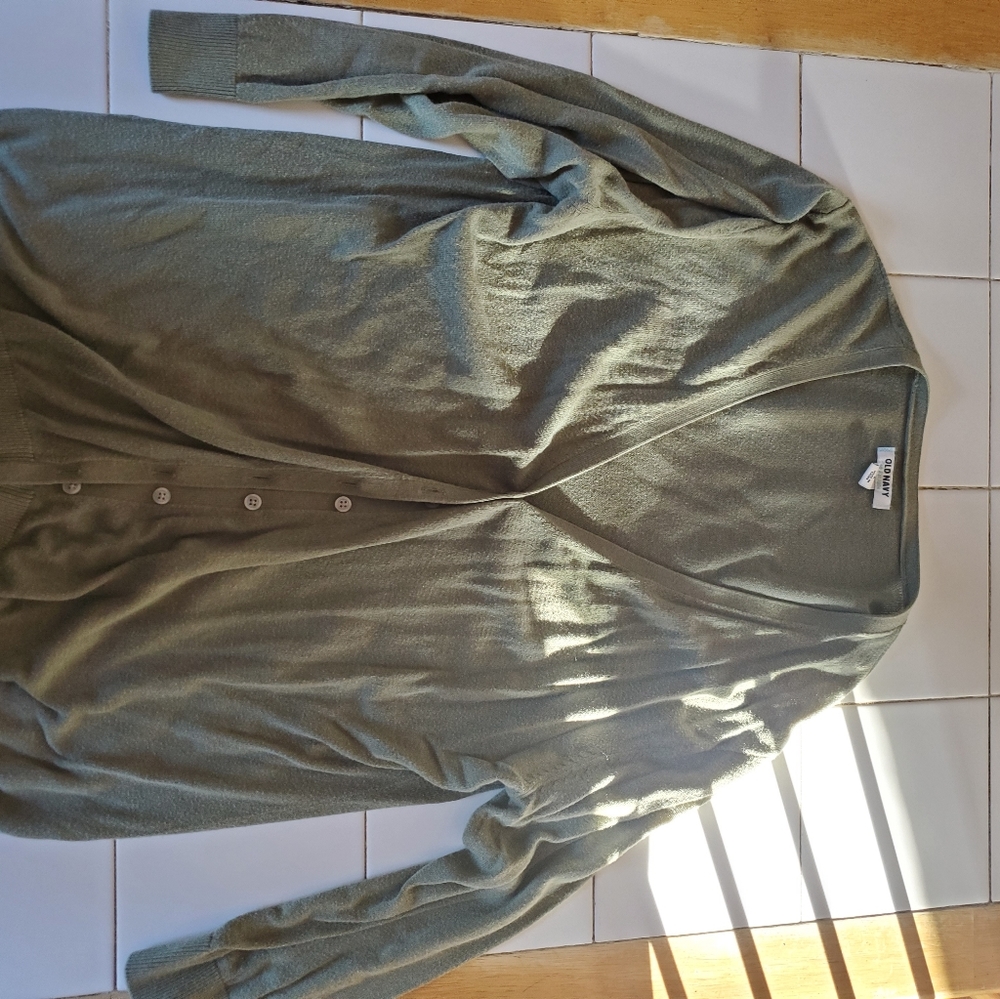 Olive cardigan